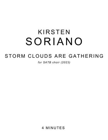 Storm Clouds Are Gathering