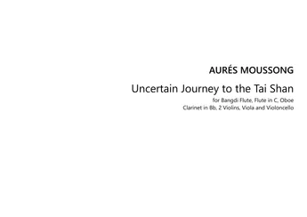 Uncertain Journey to the Tai Shan