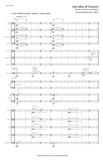 one idea of heaven (2023) - for orchestra