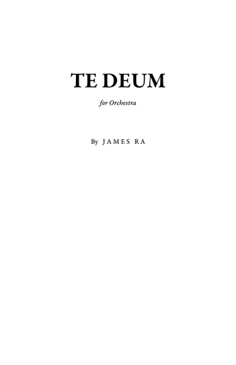 TE DEUM