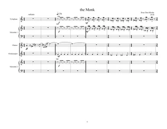the "Monk" - for Percussion Ensemble