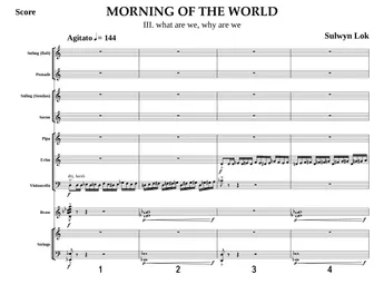 Morning of the World: III. what are we, why are we