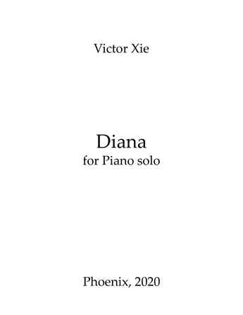 op.10 The Phoenix 2020 - Week 13: Diana 