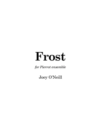 Frost
