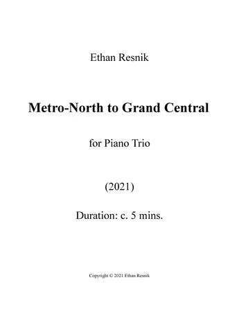 Metro-North to Grand Central