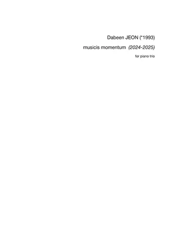 musicis momentum for piano trio