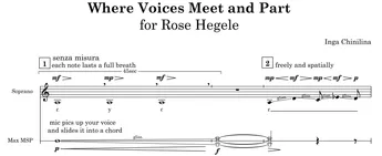 Where Voices Meet and Part