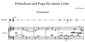 Präludium und Fuga für meine Liebe (Prelude and Fugue for my Love)