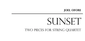 Two Pieces (Sunset)