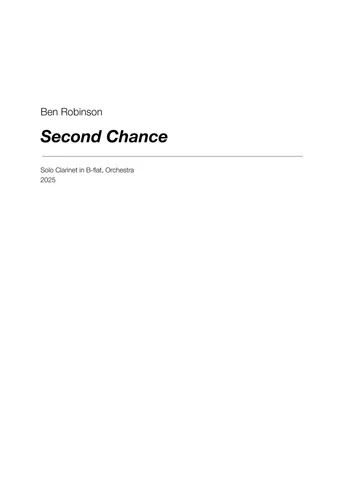 Second Chance