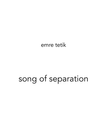 song of separation