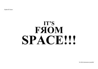 IT'S FЯOM SPACE!!!