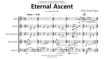 Eternal Ascent for Reed Quintet